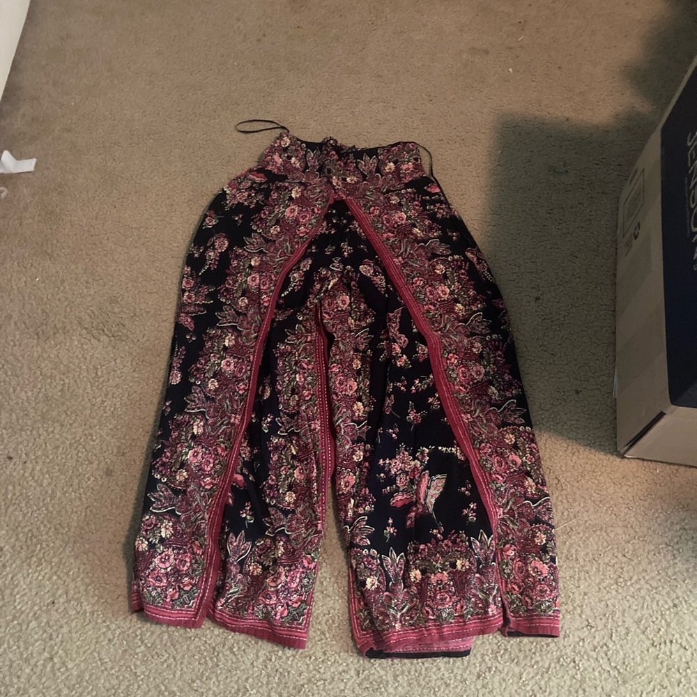 Small flowy pants